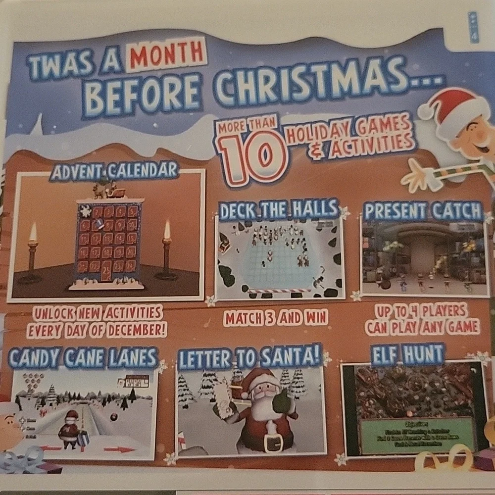 We Wish You A Merry Christmas - Wii Game No Visable Stratches Original Case